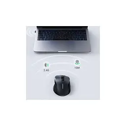 Мишка Ugreen MU006 Ergonomic Wireless Gray/Black (15063) - мініатюра 8