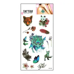 Тимчасове татуювання Animals Tattoo 1020-HM1288