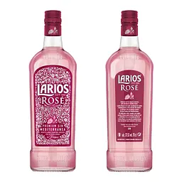 Джин Larios Rose Premium Gin, 37,5%, 0,7 л + келих - мініатюра 4