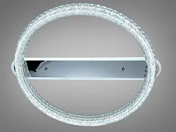 LED стельова люстра Diasha MX6027/600HR пульт хром 150 Вт CCT 20 м2 - мініатюра 3