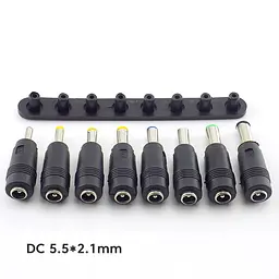 Кабель USB-DC на 12V для живлення роутера від павербанка + 8 адаптерів під різні роз'єми живлення - мініатюра 6