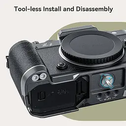 Рукоятка L-подібної форми SmallRig Z для Nikon з ергономічною силіконовою рукояткою, вбудованою швидкознімною пластиною для Arca - мініатюра 6