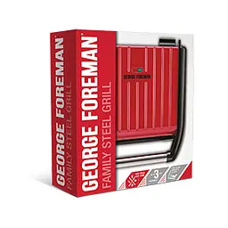 Електрогриль притискний George Foreman Family Steel Grill 25040-56 - мініатюра 4