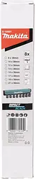 Набір головок ударних 1/2" 8-21 мм (8 шт) Makita Impact Black E-16601 - мініатюра 3