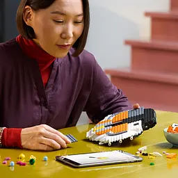 Конструктор LEGO Art Колекція фауни - Тигр 744 деталі (31217) - мініатюра 9