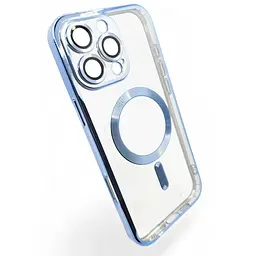 Чохол-накладка BeCover TPU Chrome Case (MagSafe) для Apple iPhone 16 Pro Max Sierra Blue (712087) - мініатюра 2