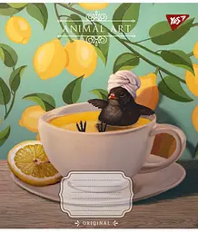 Набір зошитів Yes Animal art А5 в лінійку 48 аркушів 10 шт. (767122) - мініатюра 5