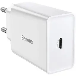 Зарядний пристрій Baseus Speed Mini Quick Charger 1C 20W EU White (CCFS-SN02) - мініатюра 2