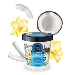 Мус для тіла Зволожуючий Coconut Panna Cotta Body Desserts Organic Shop 450 мл