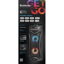 Акустична система Defender G70 Black (65171) - мініатюра 5