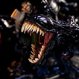 Статуетка Marvel Venom - Deluxe Розмір 1/10 (Веном) 25,5 см - мініатюра 6