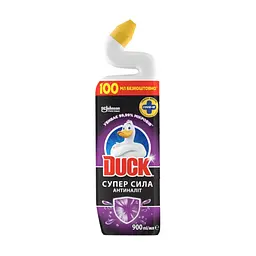 Засіб для чищення унітазу Duck Суперсила Антиналіт 900 мл (5000204267693)