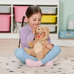 Лялька Baby Born Емма у костюмі ведмедика з аксесуарами 43 см (837115) - мініатюра 5