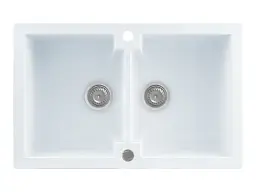 Кухонна мийка Kernau KGS A 80 2B Pure White