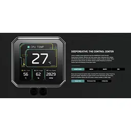 СВО Deepcool Spartacus 420 Black (R-SPT420-BKDSMP-G-1) - мініатюра 11