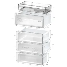 Холодильник BOSCH KGN 49 XID0U - мініатюра 8
