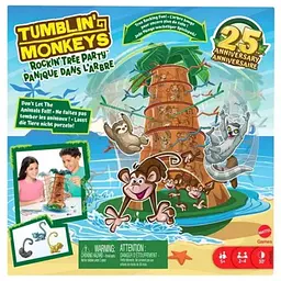 Настільна гра Mattel Мавпочки-акробатки на дереві (Tumblin' Monkeys) (HTW65)