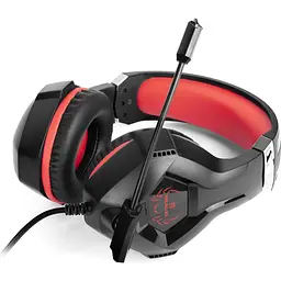 Ігрові навушники REAL-EL GDX-7575 Black/Red (EL124100042) [112556] - мініатюра 3