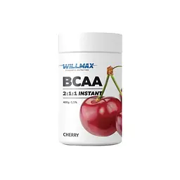 Амінокислота BCAA Willmax BCAA 2:1:1, 400 грам - Вишня