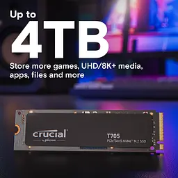 Накопичувач SSD Crucial M.2 1TB PCIe 5.0 T705 teh0024726 - мініатюра 6