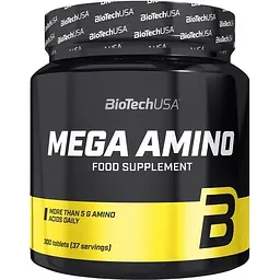 Аминокислота BiotechUSA Mega Amino 300 таблеток