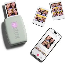 Подарунковий набір фотопринтер Fujifilm Instax Mini Link 3, Фотопапір 20шт, Чохол, Фотоальбом на 108 фото Зелений - мініатюра 9