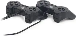 Геймпад подвійний Gembird JPD-UB2-01 USB black - мініатюра 2