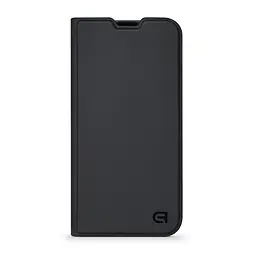 Чехол-книжка для Xiaomi Poco F8 Ultra, OneFold Case, черный, из экокожи (PU) и TPU, с магнитом, с подставкой и отделением для карт, трансформируется в подставку, противоударный, защита всего корпуса, ArmorStandart (ARM89274)