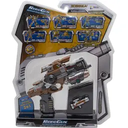 Іграшковий пістолет-трансформер Devik Toys RoboGun 2 в 1 Striker 6 м'яких куль (K02) - мініатюра 4