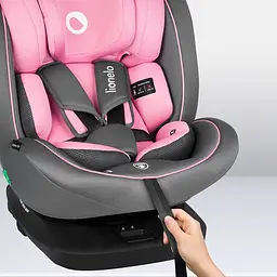 Дитяче автокрісло Lionelo Bastiaan i-Size Pink Baby, рожеве (LO-BASTIAAN I-SIZE PINK BABY) - мініатюра 5