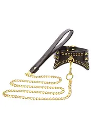Нашийник з повідцем Taboom Studded Collar and Leash - мініатюра 2