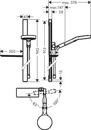 Ручний душ Grohe Power & Soul 27671000, Хром - мініатюра 2