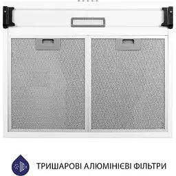 Витяжка пласка Minola HPL 617 WH - мініатюра 6