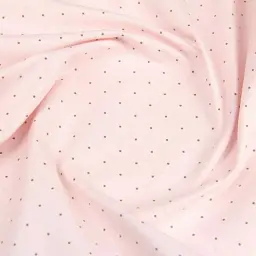 Багаторазова непромокаюча пелюшка Cosas Mini Dots CS1 100х140 см рожева (Diaper_DotsGreyRose_100x140) - мініатюра 3