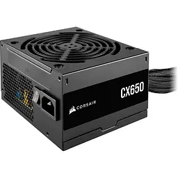 Блок живлення Corsair CX650 650W 80+ Bronze (CP-9020278-EU) Black