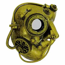 Маска Steampunk Пів-обличчя