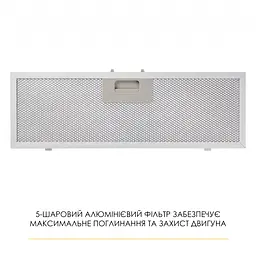 Витяжка повновбудована WEILOR LUMINA WBG 69 WHITE SILENCE - мініатюра 16