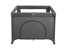 Манеж дитячий квадратний VELANO Cubo, dark grey