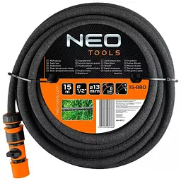 Шланг для поливу Neo Tools для краплинного поливу 1/2", 15м, до 8бар (15-880) - мініатюра 2