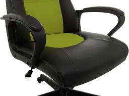 Геймерське крісло GT Racer чорне із зеленим (X-2640 Black/Green) - мініатюра 6