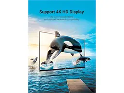 Адаптер Vention HDMI 270 Degree Male to Female Adapter HDMI Black (AINB0) - мініатюра 7