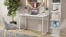 Комп'ютерний стіл Ferrum-decor Скай 75x100x70 білий ДСП Білий 32мм (FRD-101096) - мініатюра 2