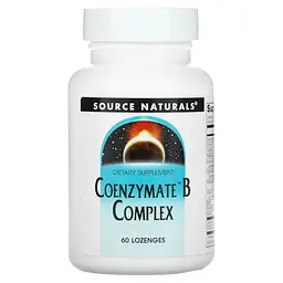 Вітаміни та мінерали Source Naturals Coenzymate B Complex 60 льодяників Апельсин