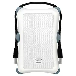 Зовнішня кишеня Silicon Power 2.5" Armor A30 White USB3.0 (SP000HSPHDA30S3W)
