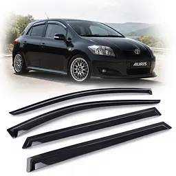 Дефлектори вікон вітровики Acrylic для Toyota Auris 2007-2012 (AMT20107)