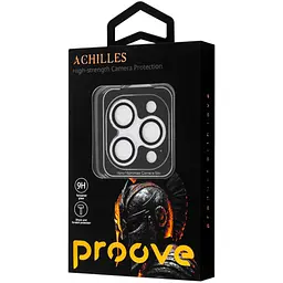Захисне скло на камеру Proove Achilles для Apple iPhone 16 Pro/16 Pro Max White (CPPAIP16PM02) [116021] - мініатюра 2