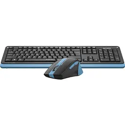 Комплект (клавіатура+миша) A4Tech FGS1035Q USB Navy Blue - мініатюра 4