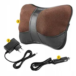 Подушка-масажер 4FIZJO Shiatsu Ultra+ 4FJ0559 Brown (P-5907739319180) - мініатюра 8