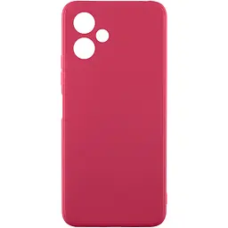 Силіконовий чохол Epik Candy Full Camera для Samsung Galaxy A08 / A07 4G / A07s Бордовий / Burgundy