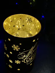Світильник декоративний Luca Lighting Сніжинки 15.9х15 см червоний (8720362197614_1) - мініатюра 4
